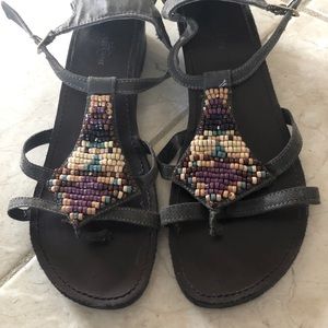 Women’s beaded sandals